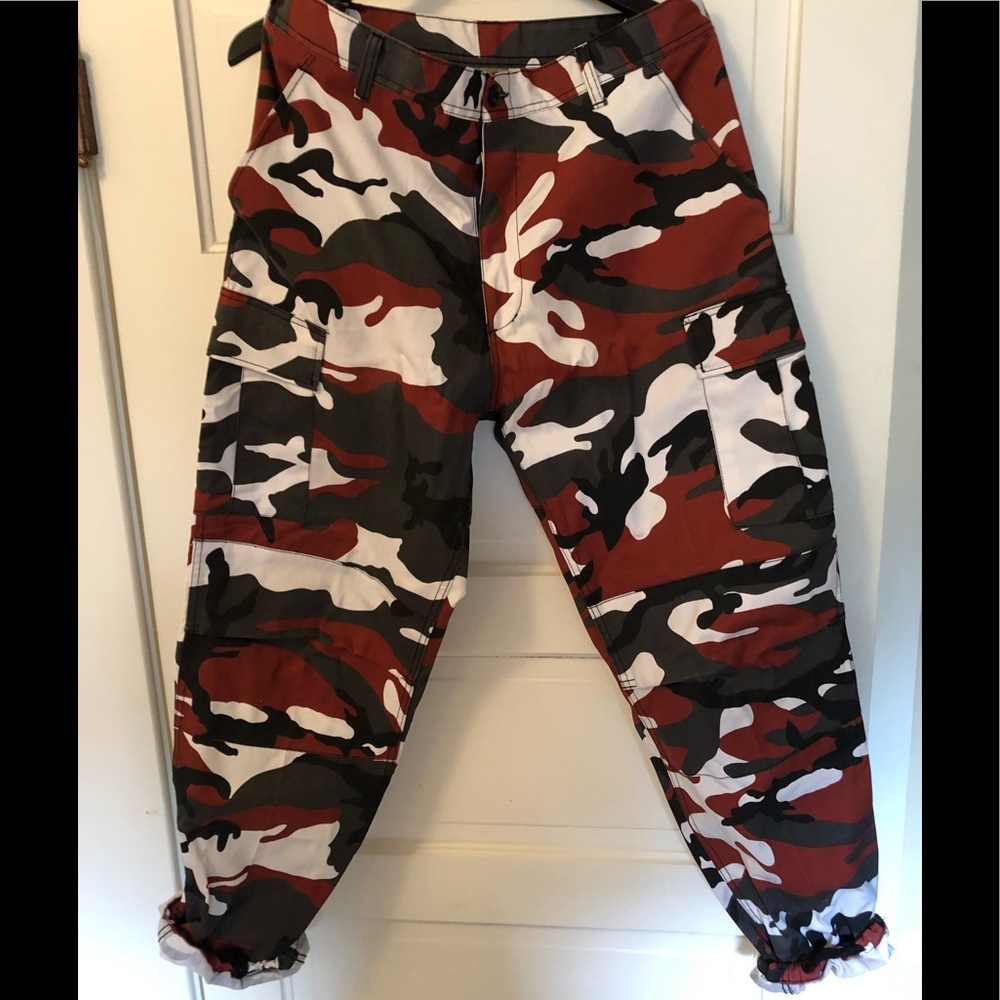 Camo Cargo Pants - Picture 1 of 3